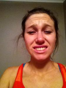 Jesus woman, try a smile.