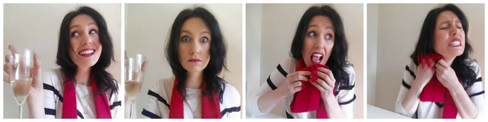 Oh yeah, I smell like J. Lo... You're kidding me. I can't wear this either? ... subtle, subtle... OMG get it off me! 